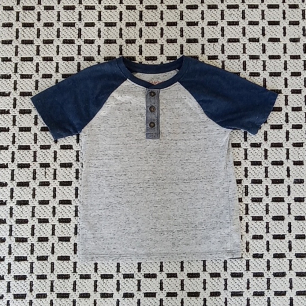 Baseball Henley Short Sleeve T-Shirt